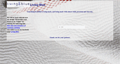 Desktop Screenshot of livingbluebd.com