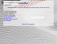 Tablet Screenshot of livingbluebd.com